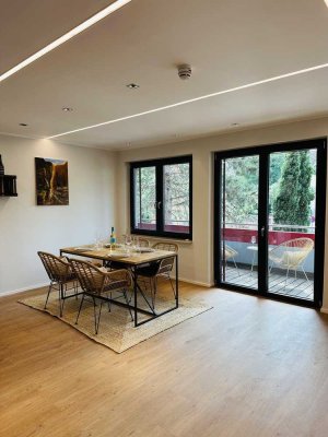 Charmante 2-Zimmer-Wohnung mit großem Balkon in Oppenheim (62 m², teilmöbliert möglich)