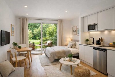 WE 8: Eberswalde: ERSTBEZUG im LUXUS Neubau: 1-Zi mit 21m² ab 2027 BEZUGSBEREIT