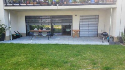 Rübogen: schöne 3,5-Zimmer-EG-Wohnung mit Terrasse., EBK, TG-Stellplatz in Rüttenscheid