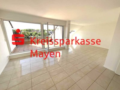 Wohnen über 2 Etagen mit schöner Dachterrasse, inclusive TG-Stellplatz