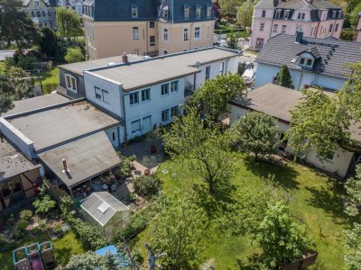 Dresden-Niedersedlitz: Wohn- & Gewerbeensemble mit separatem Bungalow insgesamt 442 m² Gesamtfläche