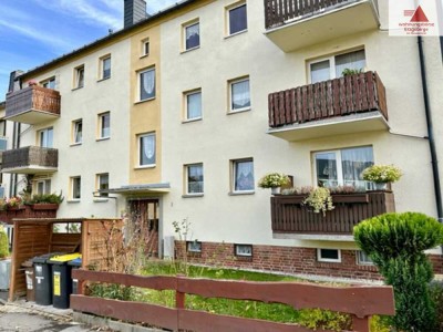 2-Raum-Balkonwohnung - vermietet - zentrale und ruhige Lage - in Annaberg - lukrative Geldanlage!!