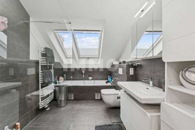 Exklusive Penthousewohnung mit Whirlpool, Klimaanlage, Aufzug und Top-Ausstattung