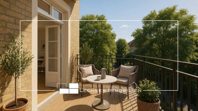 Herrschaftliches Wohnen im stilvoll-sanierten Altbau