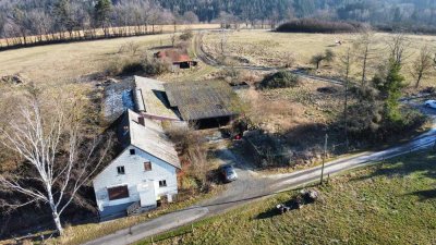 Hilders-OT, Wohnen im Außenbereich auf 6.130 m² + angrenz. Grün-Ackerland 119.737 m² +Wald 10.510 m²