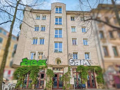Kapitalanlage im urbanen Szeneviertel – 2-Zimmer-Wohnung mit Balkon in Leipzig-Connewitz
