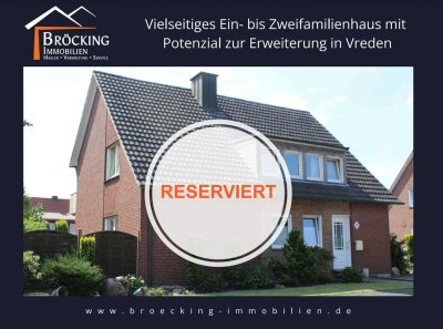 -Reserviert- Ein- bis Zweifamilienhaus mit Erweiterungspotenzial