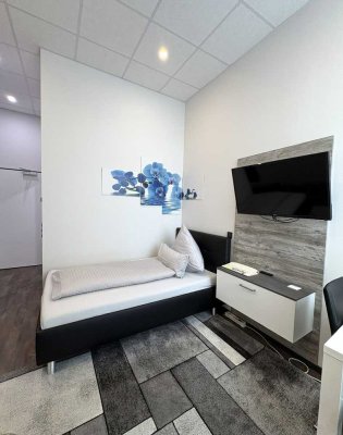 Ab Morgen: 1-Zimmer-Apartment, voll möbliert und ausgestattet - Aschaffenburg Innenstadt