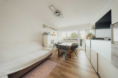Gemütliche sanierte 3-Zimmerwohnung mit Balkon und Garage in Quettingen