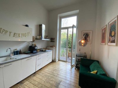 1 Jahr befristet: Helle 3,5-Zimmer Wohnung mit Balkon & Garten in Bonns Weststadt - Traumlage