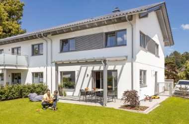 Schicke DHH im Neubaugebiet