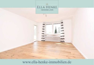 Helle, modernisierte Hochparterre-Wohnung mit 3 Zimmern + Balkon in Wolfenbüttel.