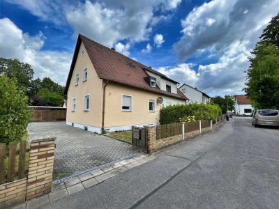 Doppelhaushälfte mit Blick ins Grüne