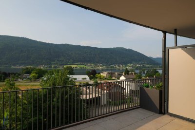 Wohnen mit Seezugang und Bergpanorama