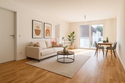 Top!! Neubau-Erstbezug: 3-Zimmer mit Balkon, Parkett & TG-Stellplatz inklusive