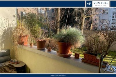 Vermietete Zwei-Zimmer-Wohnung mit Balkon in bester Lage