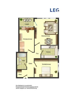 3-Zimmer-Wohnung in Köln Ostheim