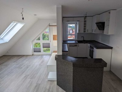 Attraktive 3-Zimmer-Maisonette-Wohnung mit gehobener Innenausstattung mit Balkon und EBK in Vlotho