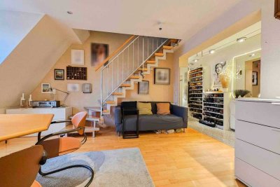 Exklusiver Maisonette-Lifestyle mitten in Bornheim mit eigener Garage & Stellplatz