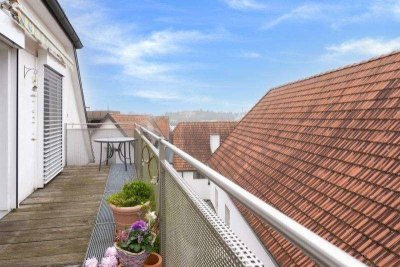 Wohntraum mit Holz &amp; Herz: Charmante Maisonette mit Terrasse und traumhaftem Ausblick in Steyrdorf