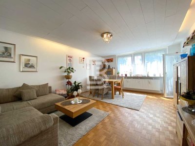 Ruhig wohnen in Landwasser – modernisierte 3-Zimmer-Wohnung im Erbbaurecht