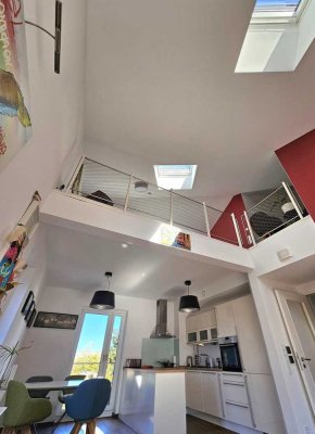 !provisionsfrei! - lichtdurchflutete Maisonettewohnung im Trendviertel Harburger Binnenhafen