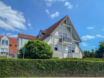 Schöne 3-ZKB-Etagenwohnung mit zwei Balkonen und Tiefgarage in Gersthofen-Hirblingen zu vermieten!