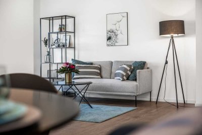 Moderne 2-Zimmer-Neubauwohnung mit Weitblick ins Grüne zu vermieten!