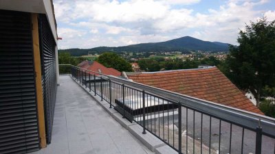 Stadtzentrum! 2-Zimmer Wohnung mit großer Dachterrasse!