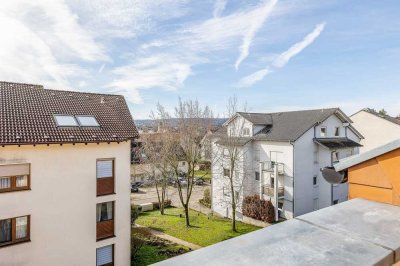 ++ Pforzheim-Maihälden: Schöne 2 Zimmer Wohnung mit Dachterrasse, Küche und Garage ++