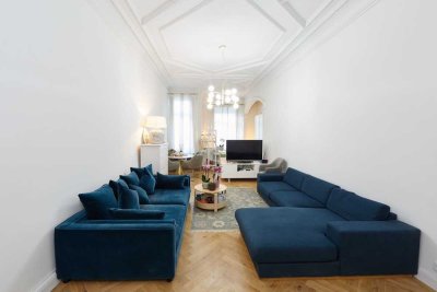 Hochwertig sanierte Altbauwohnung in gefragter Innenstadtlage, voll möbliert