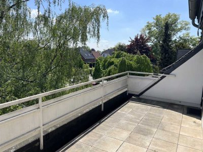 Modernisierte Terrassenwohnung mit viel Platz und Charme in netter Nachbarschaft