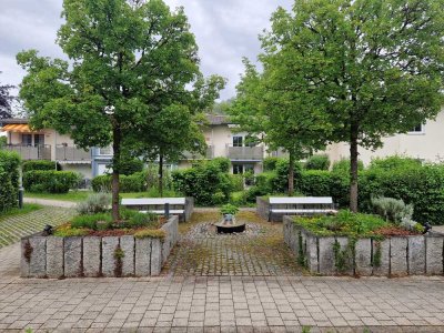 Seniorenwohnung 1,5-Zimmer-Wohnung mit Terrasse und Garten in ruhiger Lage von Gauting