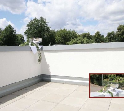 Attraktive 2-Zimmer-Wohnung mit großer Dachterrasse