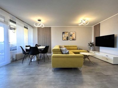 Wohnkomfort mit Weitblick - 3‑Zimmer‑Wohnung - renoviert & saniert mit Wellnessbereich