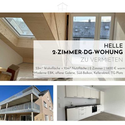 Exklusive 2-Raum-DG-Wohnung mit gehobener Innenausstattung mit Einbauküche in Esslingen