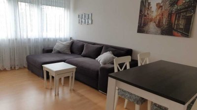 Möblierte 3-Zimmer-Wohnung mit Garage