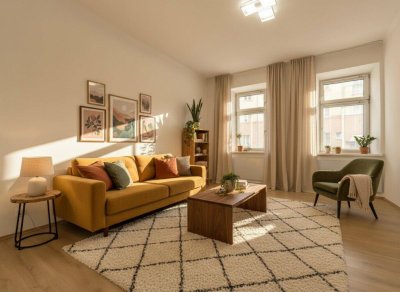 Charmante 1-Zimmer-Wohnung in wunderschönem Altbau - Einziehen und Wohlfühlen!