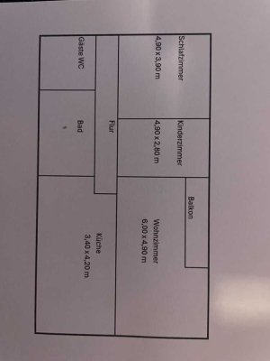 74 qm , 600,- Kaltmiete , 3 Z KDB , 47877 Willich