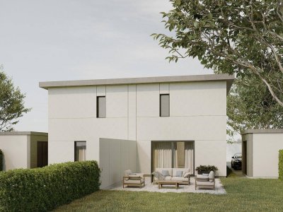 ++ NEUBAU-HIGHLIGHT IN KOTTINGBRUNN ++ Stilvolle Doppelhaushälften mit Garten &amp; Carport