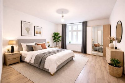 SANIERTE ALTBAU - 2,5 Zimmer - 1. Liftstock - ca. 46,48m² gew. NFL - Hofseitiger Balkon - TOLLE öffentliche Anbindung