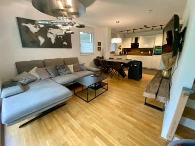 Schöne 4 Zimmer-Maisonettewohnung mit großem Garten