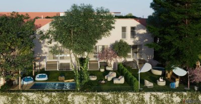 EXKLUSIVES TOWNHOUSE IM ZENTRUM AUF EIGENGRUND | Erstbezug | Nähe Stadtplatz | Sole-Wasser-Wärmepumpe | TG-Stellplatz