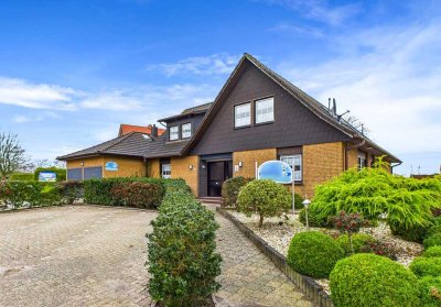 Gepflegte Immobilie mit fünf komplett eingerichteten Ferienwohnungen an der Nordseeküste