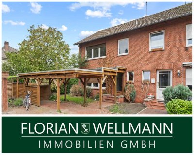 Vechta | Reihenendhaus mit Carport in zentraler, ruhiger Sackgassenlage