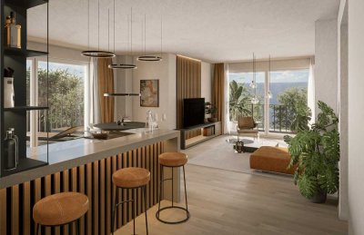 Lichtdurchflutetes Penthouse mit Dachterrasse