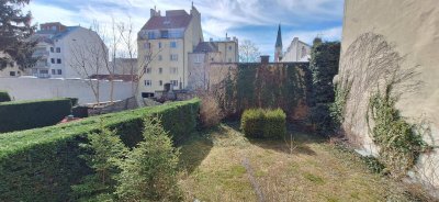 Alte Donau / U6 Floridsdorf: Sonnige 2-Zimmerwohnung mit Grünblick und Garagenplatz