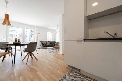 Moderne 3-Zimmer-Dachterrassenwohnung mit großzügiger Freifläche