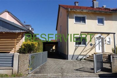 RESERVIERT - Geräumige Doppelhaushälfte in ruhiger Lage mit gemütlichem Garten