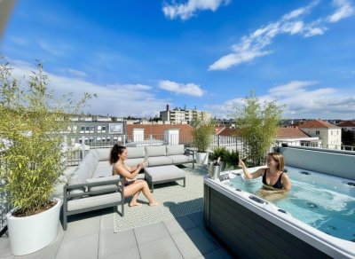 PROVISIONSFREI: Luxus-Penthouse mit 360° Dachterrasse – Wienblick - Nähe Hanusch- Krankenhaus